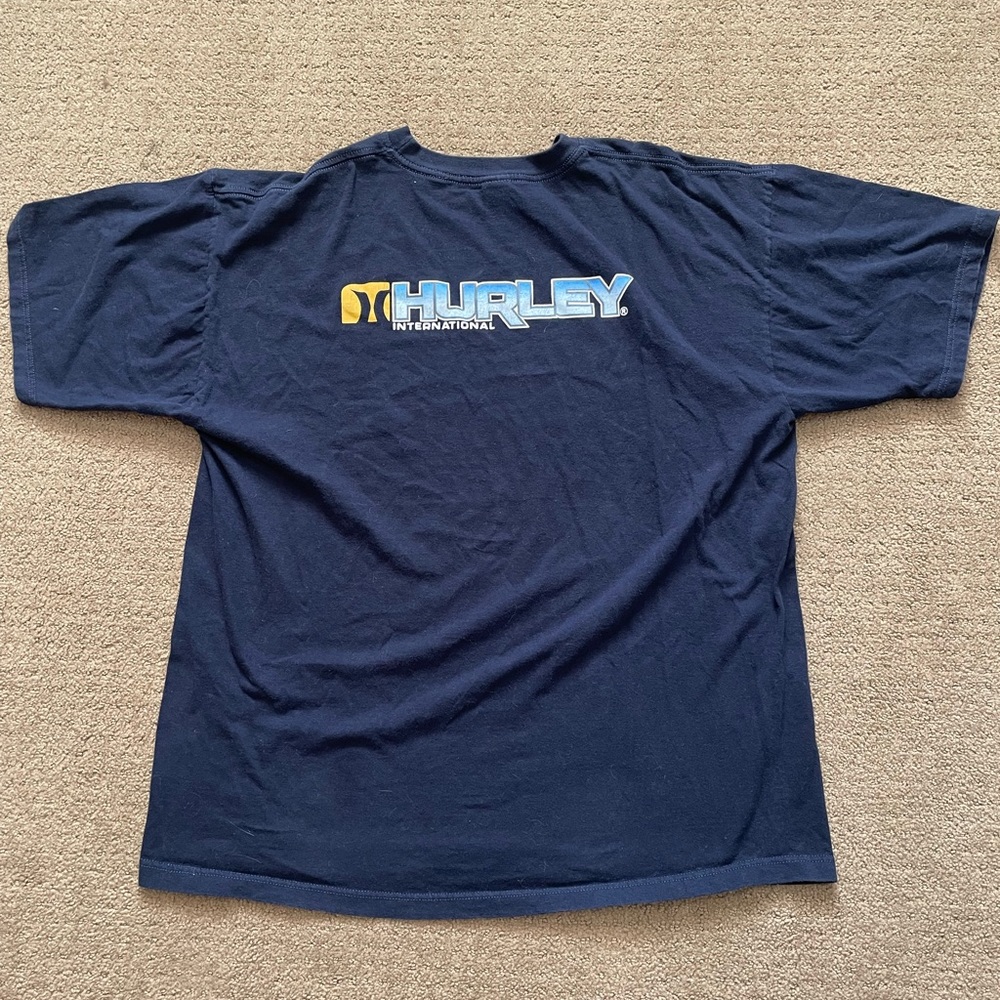 Vintage Navy Blue Hurley T-shirt